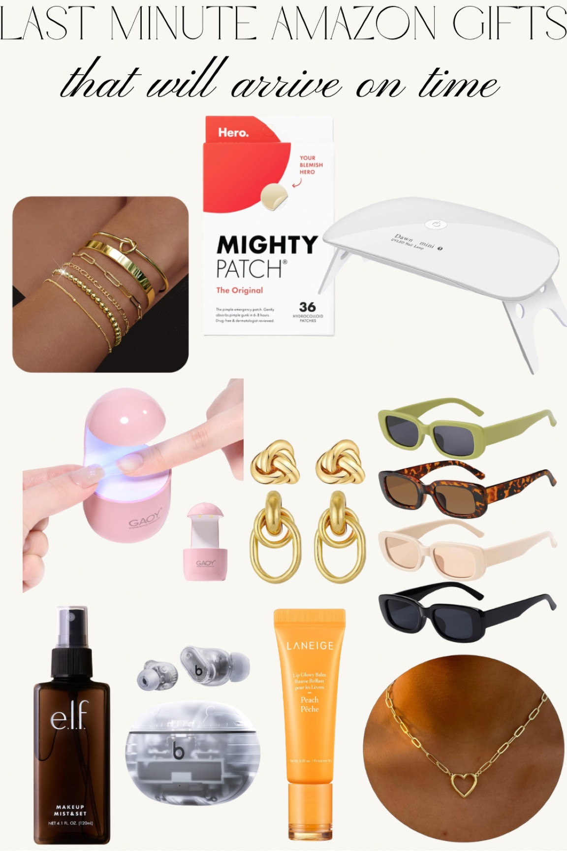 Last minute Amazon gifts for women that will arrive before Christmas!! 

#LTKGiftGuide #LTKStyleTip #LTKHoliday