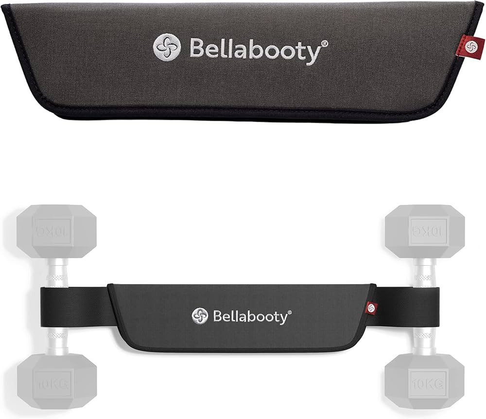 Bellabooty Exercise Hip Thrust Belt, Easy to Use with Dumbbells, Kettlebells, or Plates, Slip-Res... | Amazon (US)