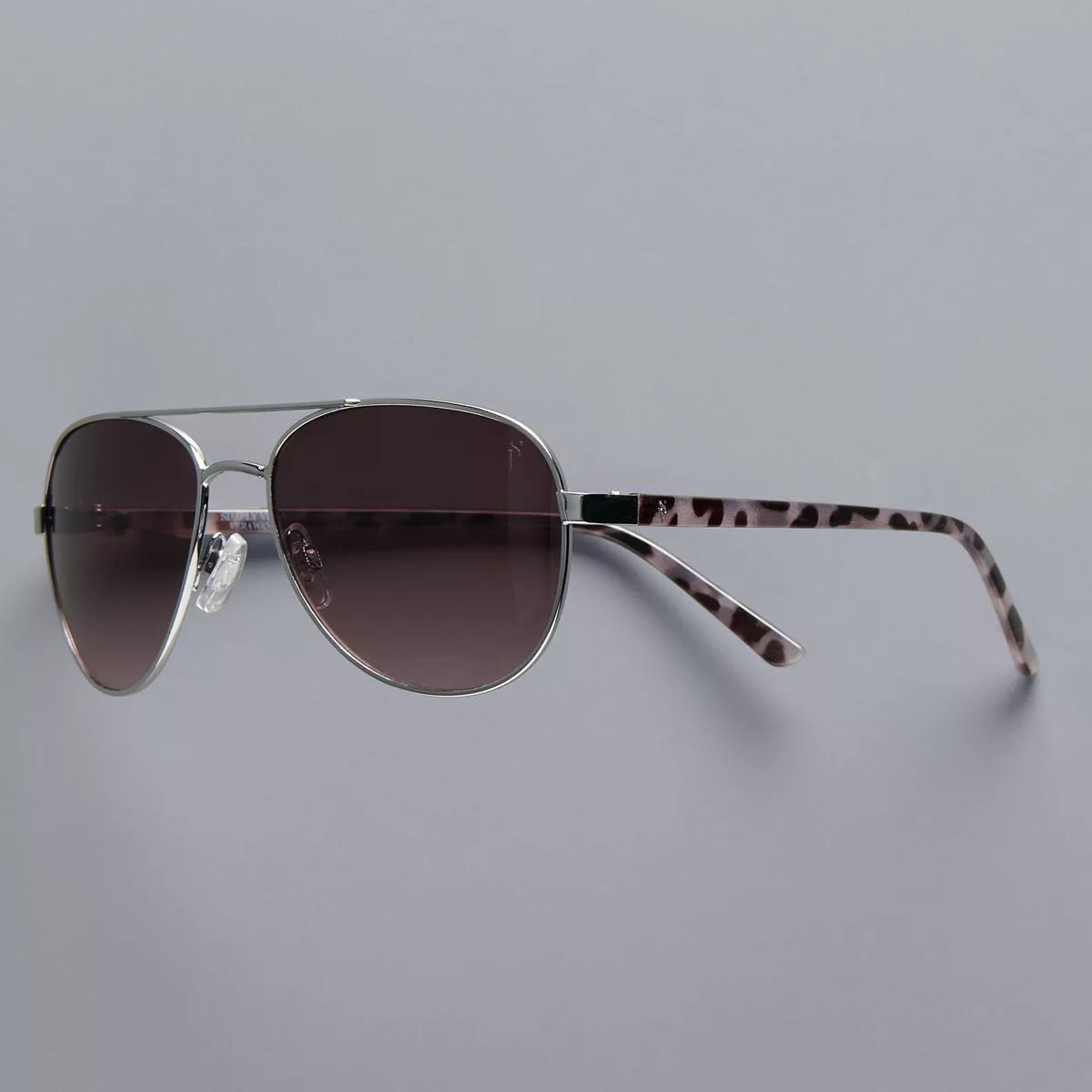 Women's Simply Vera Vera Wang 50mm Kade Aviator Sunglasses | Kohl's