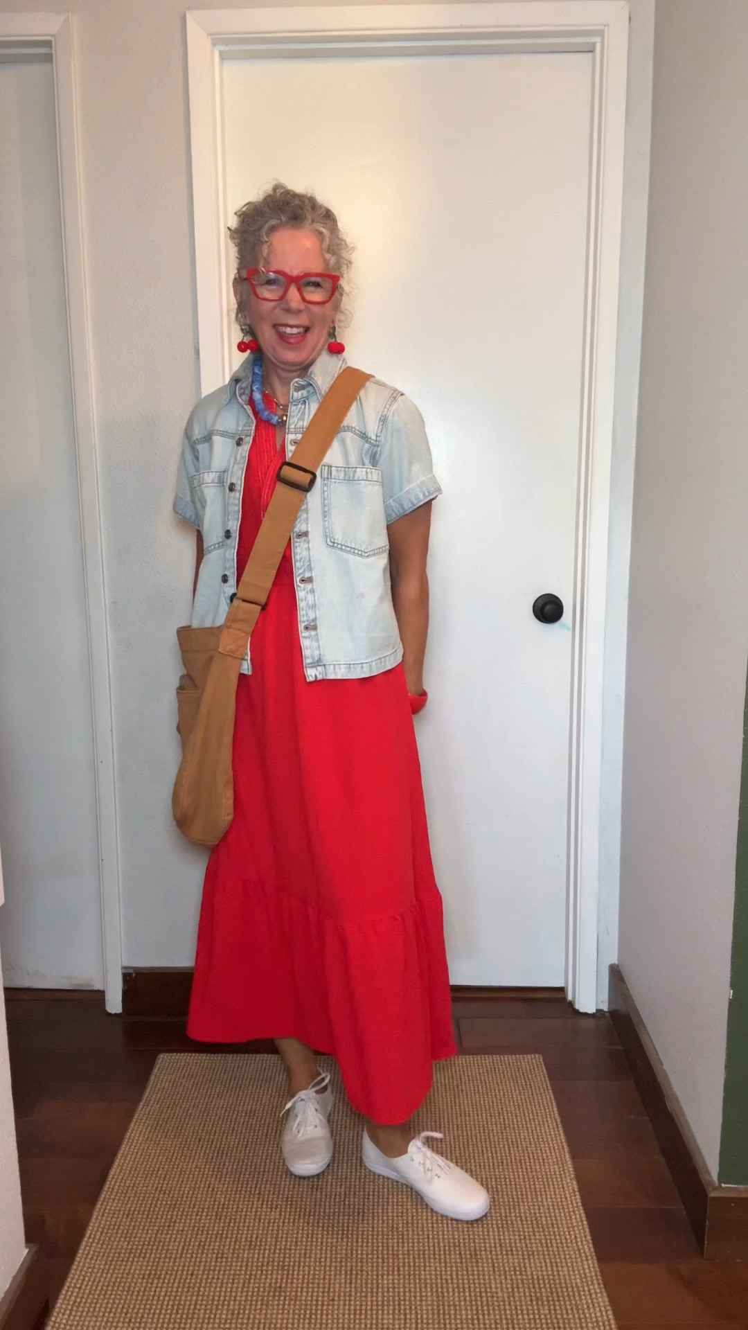 A request from a teacher to style a sleeveless dress elevenths with a short sleeve vest or something.
I linked as much as I could or a similar option.❤️