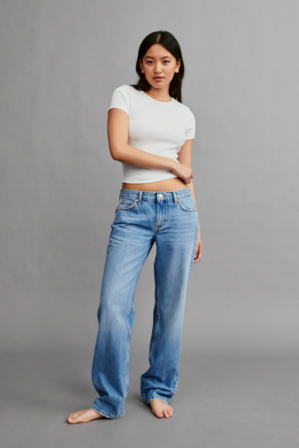 Low straight jeans - Gina Tricot | Gina Tricot SE