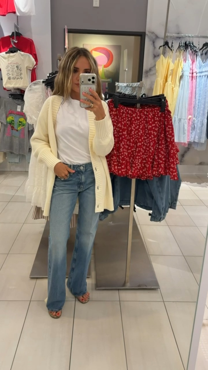 Everybody can shop these jeans right now!! On regular sale for 33% off which is wild! So so good.

#LTKOver40 #LTKSeasonal