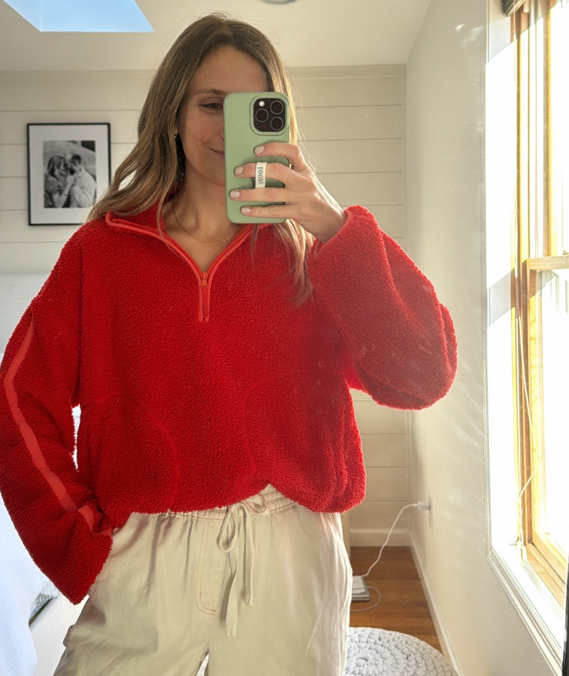 Old Navy Sherpa - I’m wearing a size small! ❤️🎄
Pants I’m wearing a small as well

Mom outfits// outfit inspo// holiday outfits

#LTKFindsUnder50 #LTKHoliday #LTKStyleTip