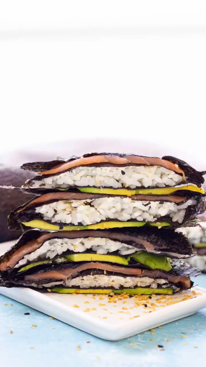 Rolling into sushi heaven AGAIN with a new TikTok twist! 

Get the full recipe 👇🏼
- https://foodpluswords.com/sushi-wrap-recipe/
- OR search “Food Plus Words Tiktok Sushi Wraps” on Google

#LTKFitness #LTKFind #LTKunder100