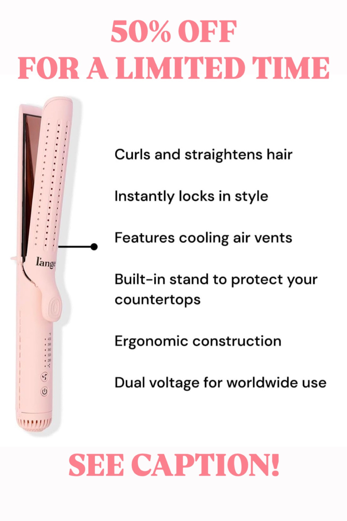 50% OFF WITH CODE: CHEERS - GET YOUR L’ANGE LE DUO FOR $59.95 WHILE YOU CAN! 💗 #lange

#LTKBeauty #LTKFindsUnder100 #LTKSaleAlert