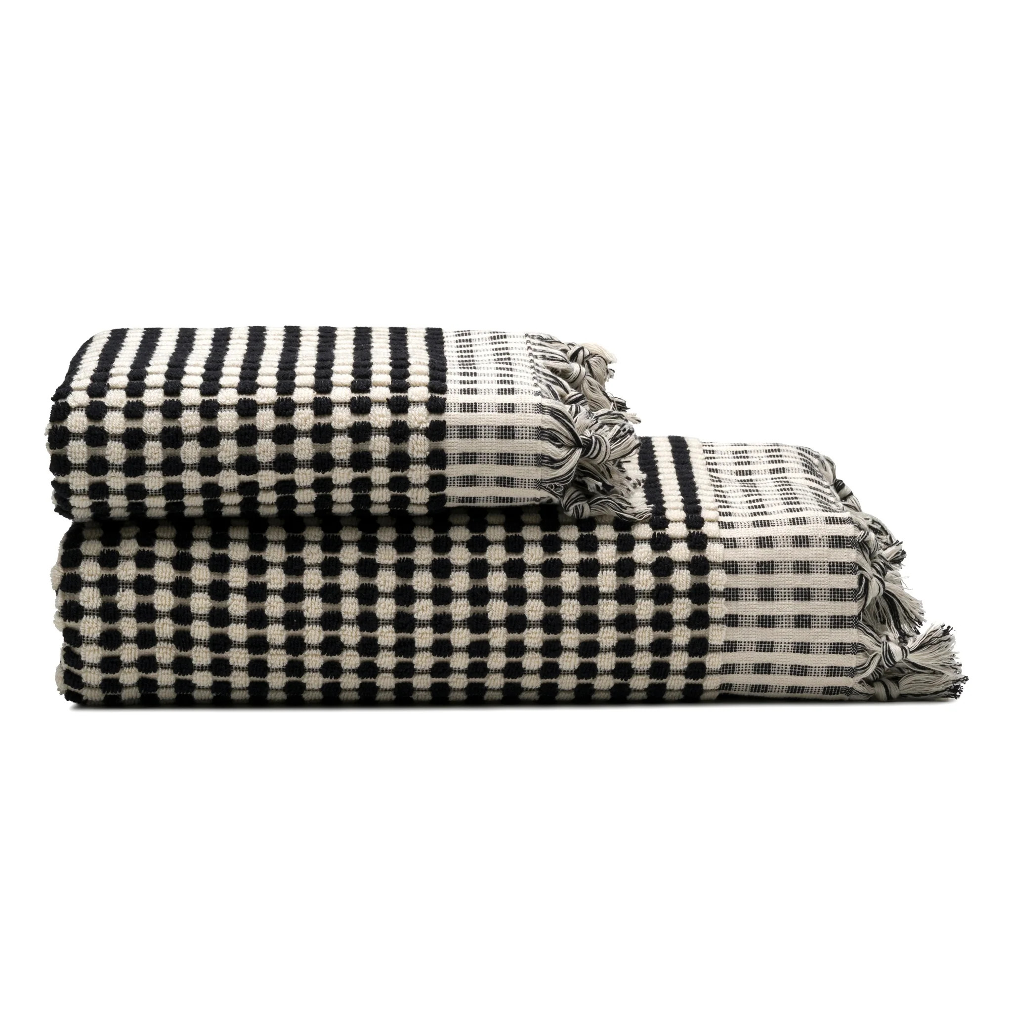 Dots Turkish Cotton Terry Towels | Oliviera Home