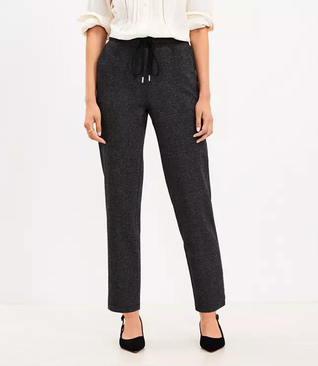 Houndstooth Jogger Pants | LOFT