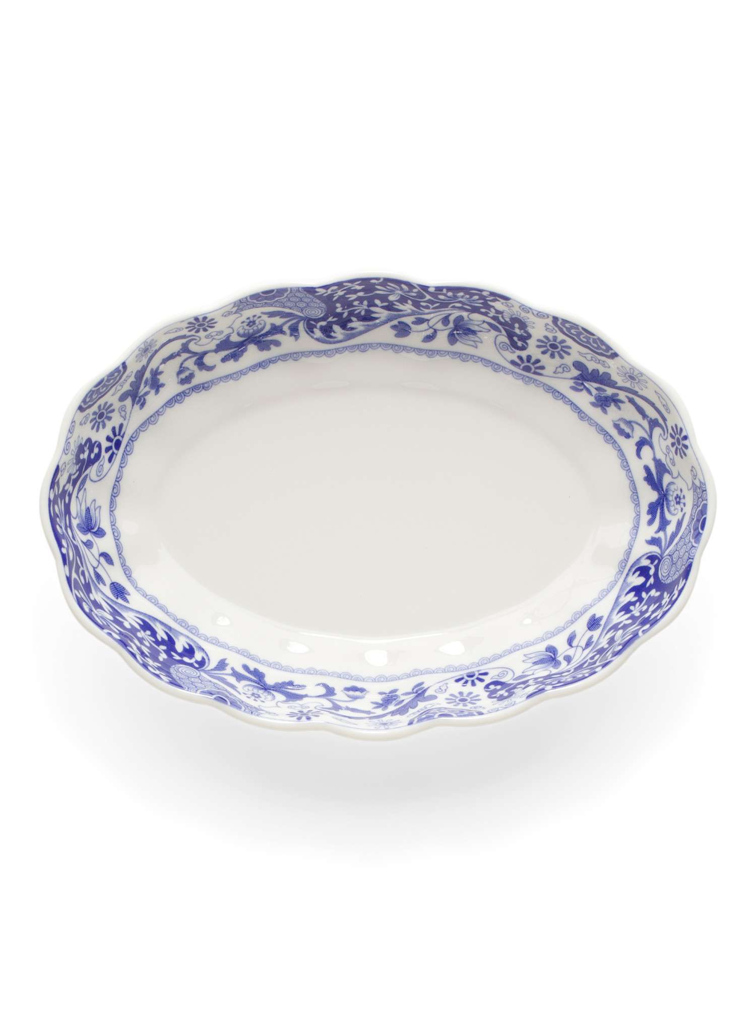 Brocato Oval Fluted Dish | TJ Maxx