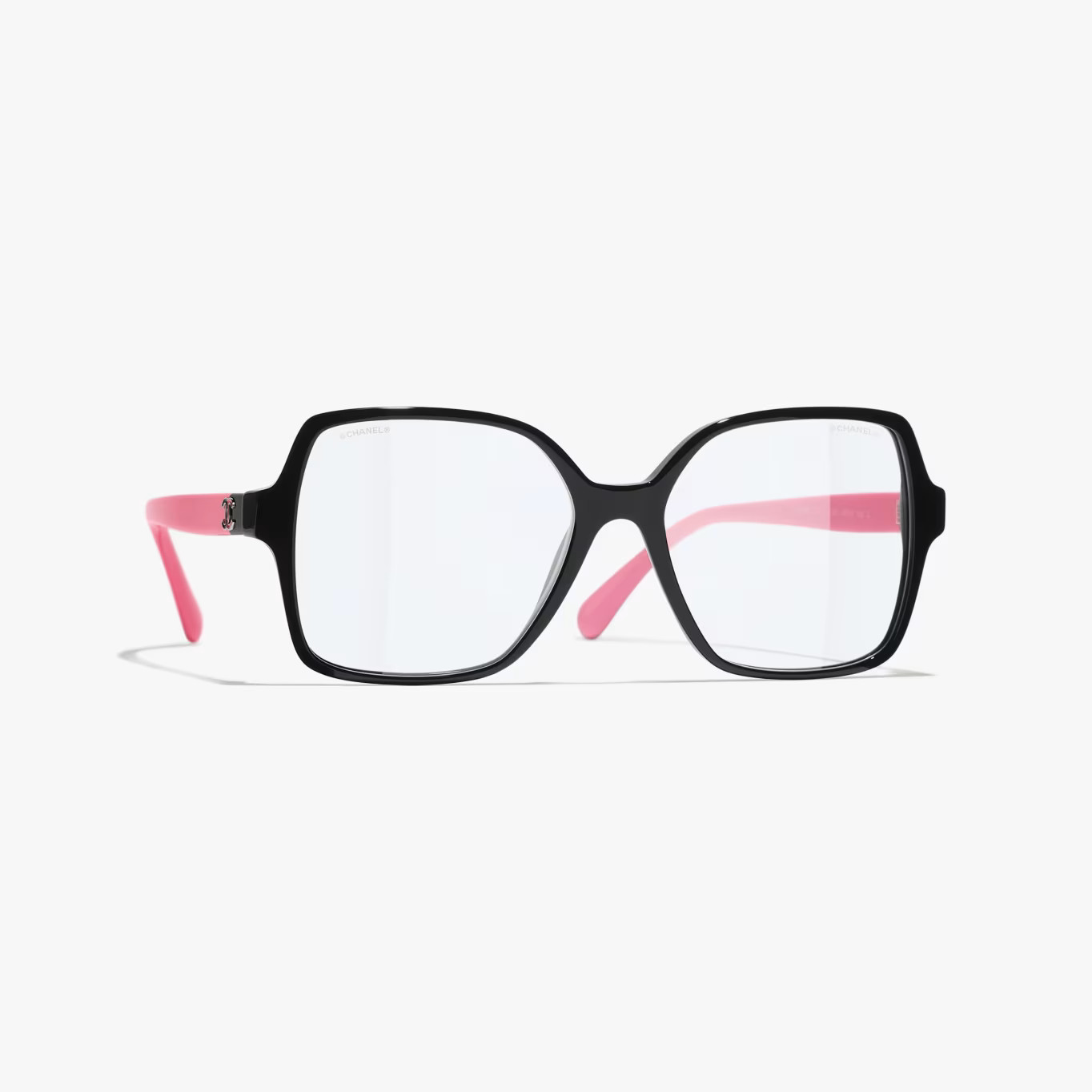 Eyewear: Square Blue Light Glasses, acetate — Fashion | CHANEL | Chanel, Inc. (US)