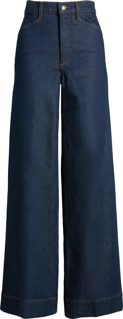 Favorite Daughter The Mischa Super High Waist Wide Leg Jeans | Nordstrom | Nordstrom