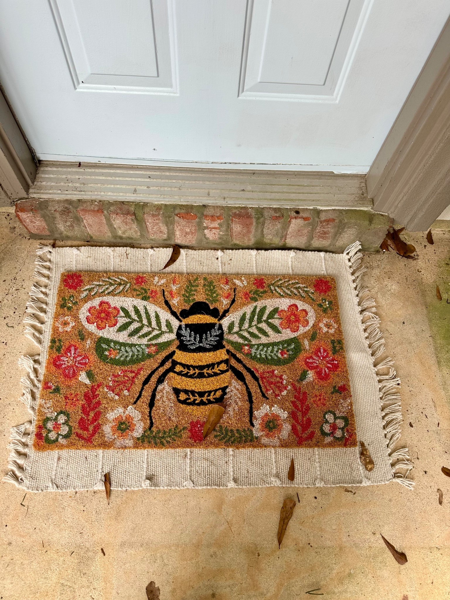 Snagged the cutest new doormat - ignore how I need to sweep and pressure wash. 🤦‍♀️

#LTKmomlife #LTKHome #LTKFindsUnder50