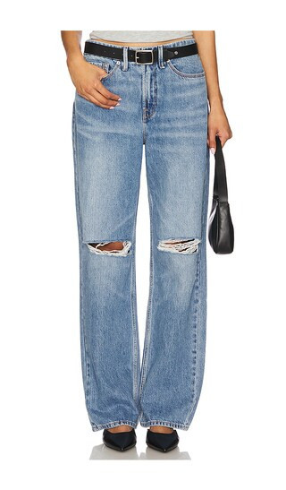 Good American Good 90's Relaxed Jeans in Blue. - size 12 | Revolve Clothing (Global)