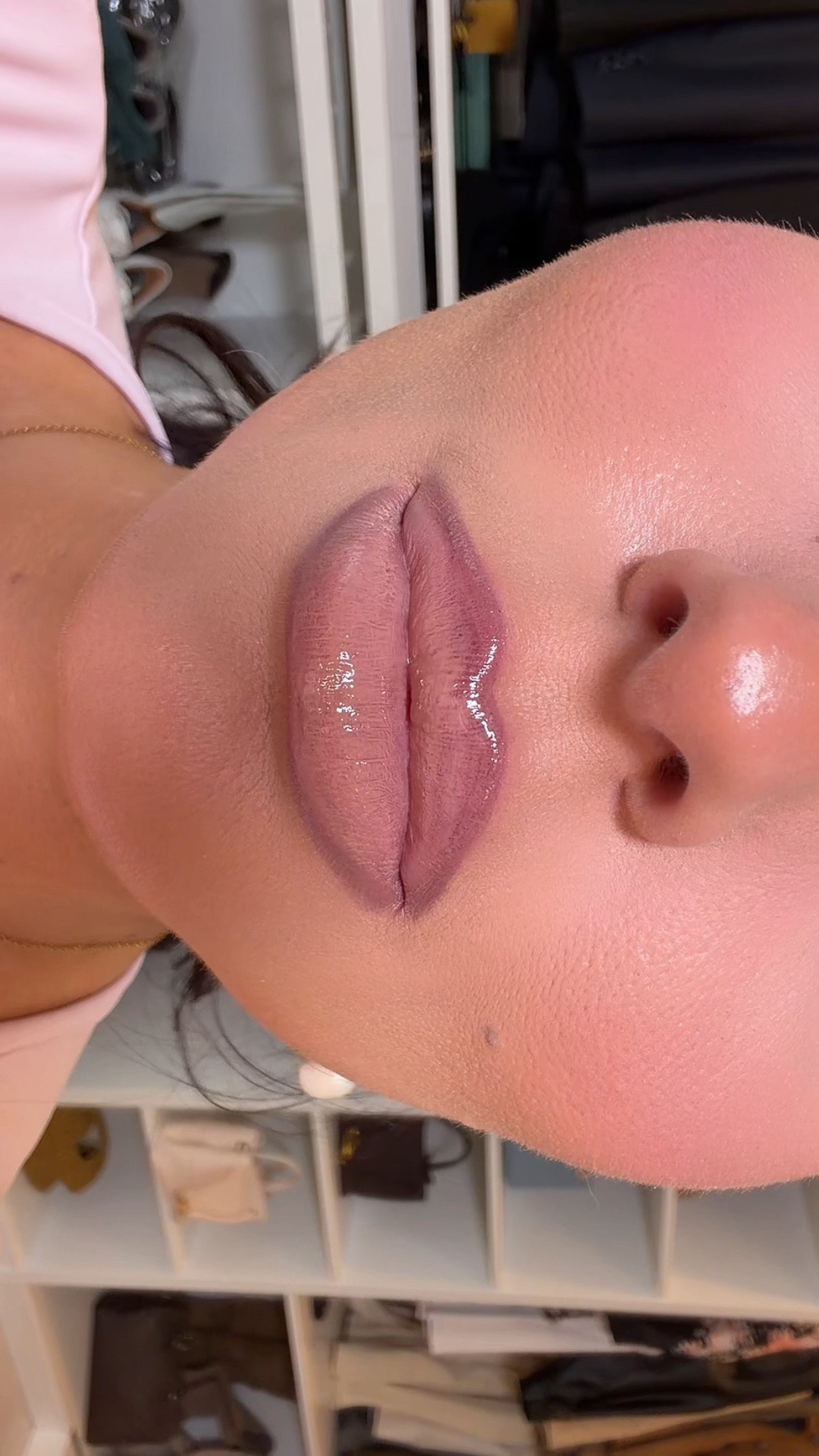 HUDA Lipstain: Rosewood & Soft Nude | ABH Haze | HUDA lightcealer Gloss