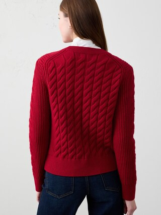 Cable Pullover Sweater | Banana Republic Factory