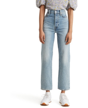 Levi's Ribcage Straight-Leg Ankle Jeans | Macys (US)
