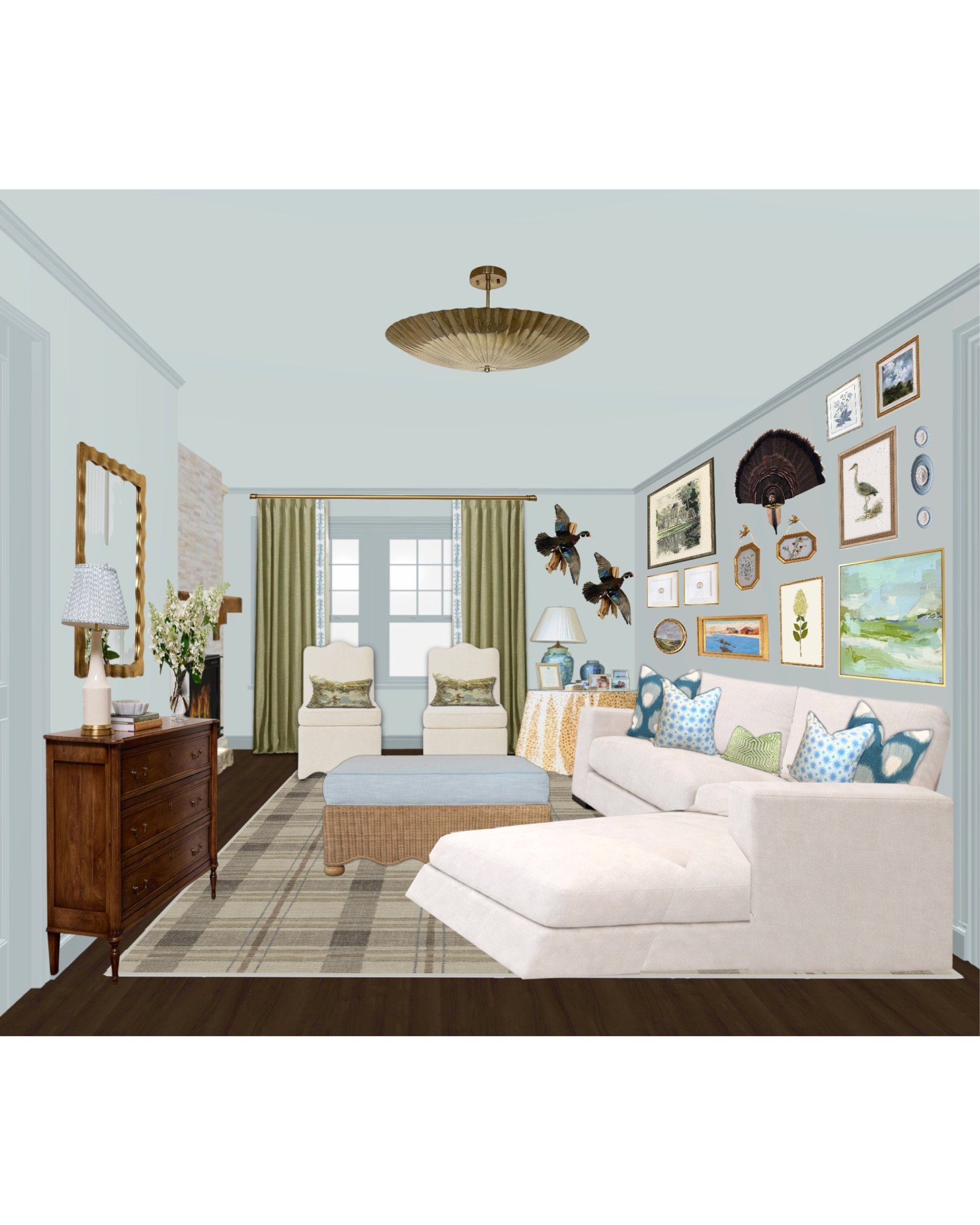 Swipe to see this turned into a rendered dreamy living room 

#LTKSaleAlert #LTKdayinmylife #LTKHome