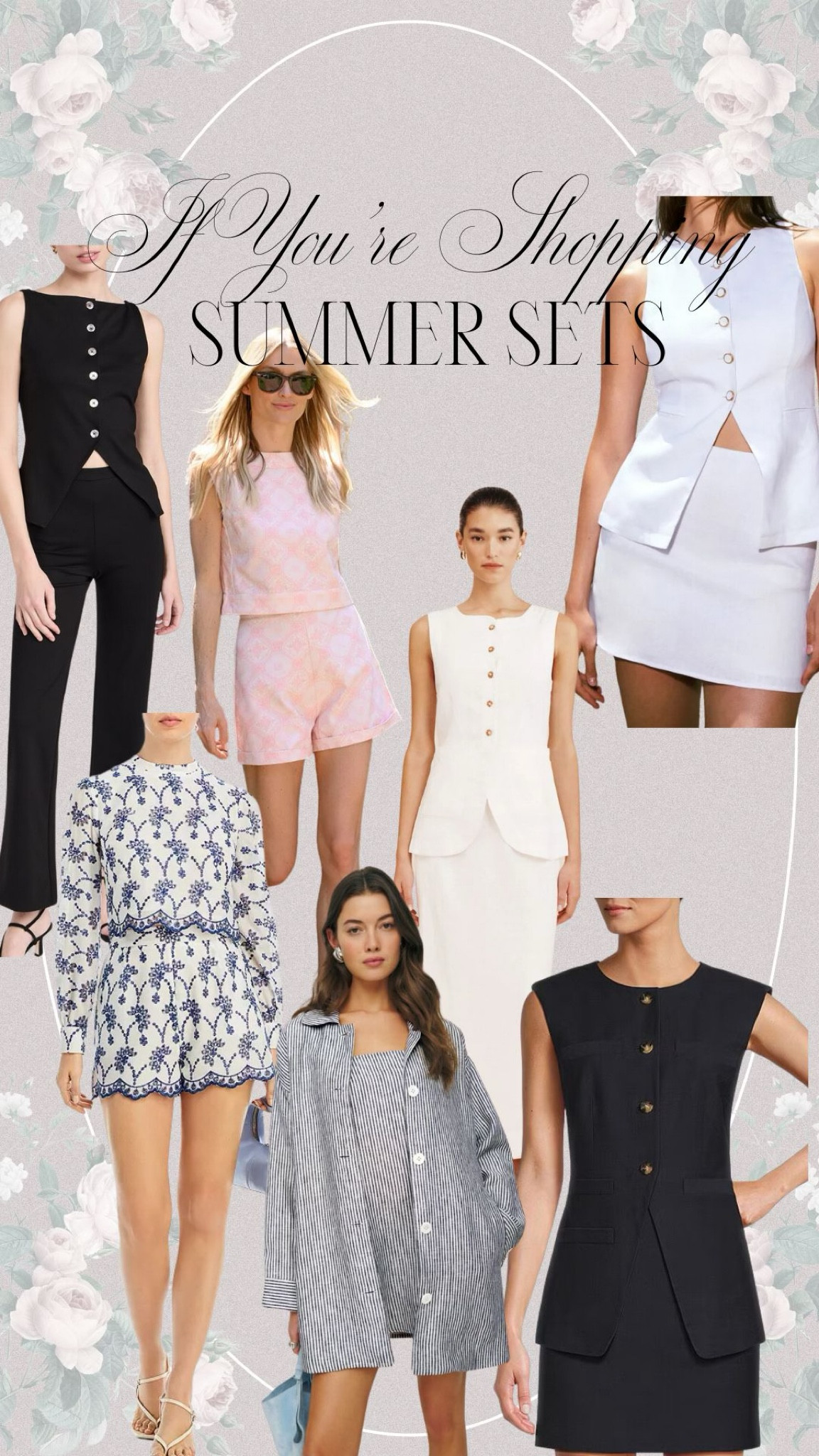 Summer Sets are the perfect way to add staples that are versatile and can mix and match well! Here are a few of my favorites! 