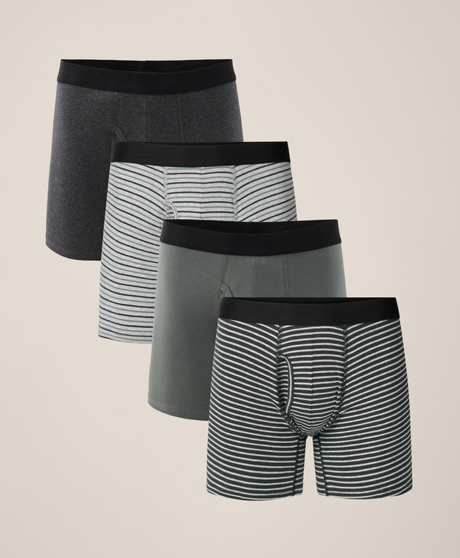Men’s Everyday Boxer Brief 4-pack made with Organic Cotton | Pact | Pact Apparel