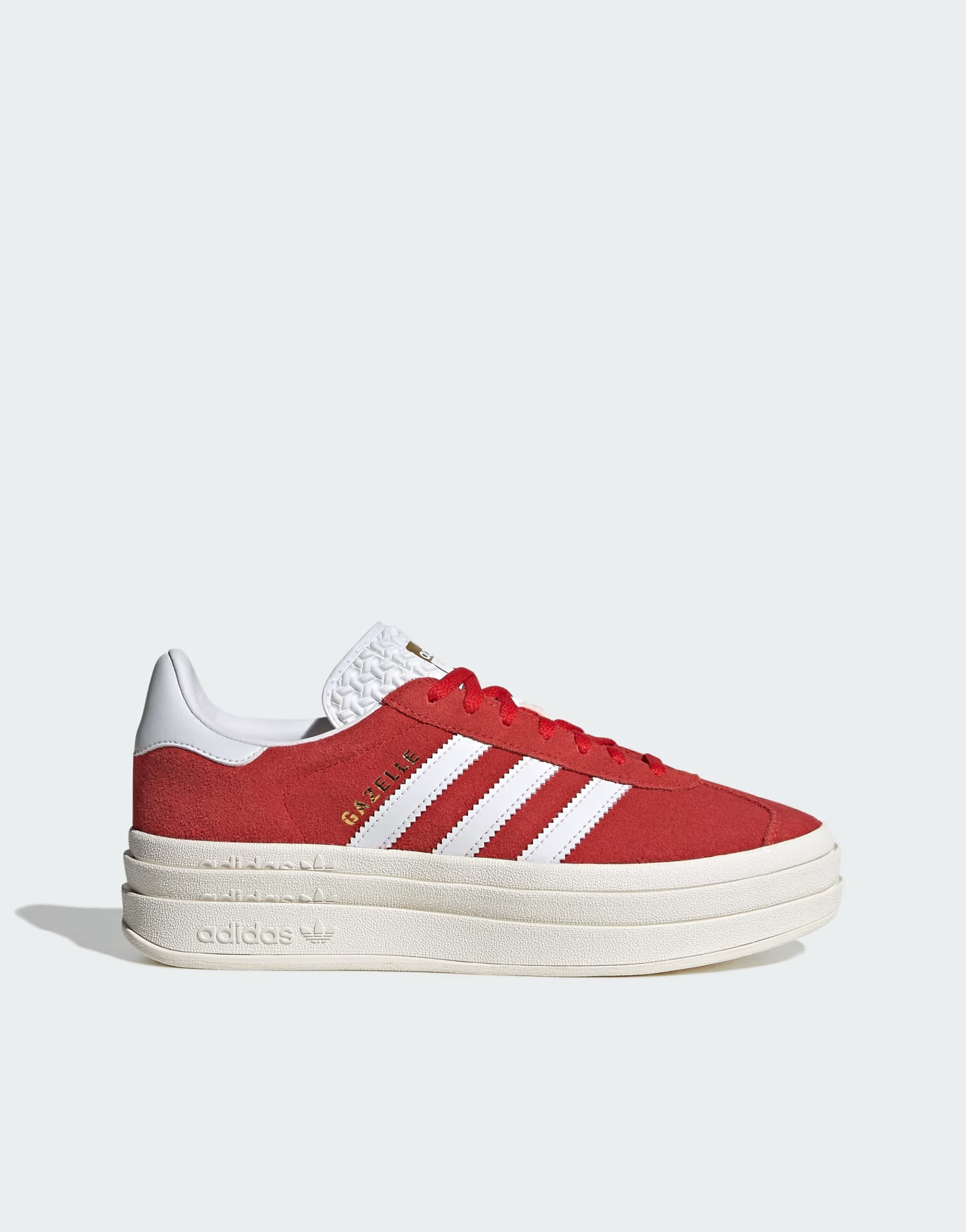 adidas Gazelle Bold trainers in red | ASOS (Global)