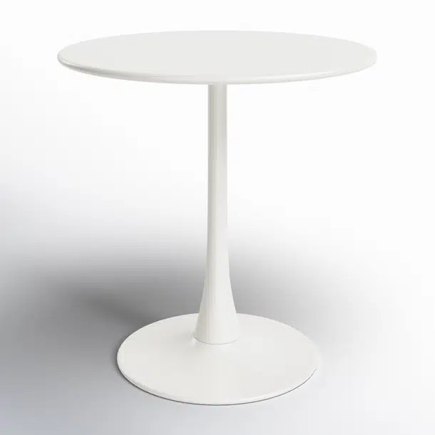 Leventhal 31.5'' Steel Outdoor Dining Table | AllModern