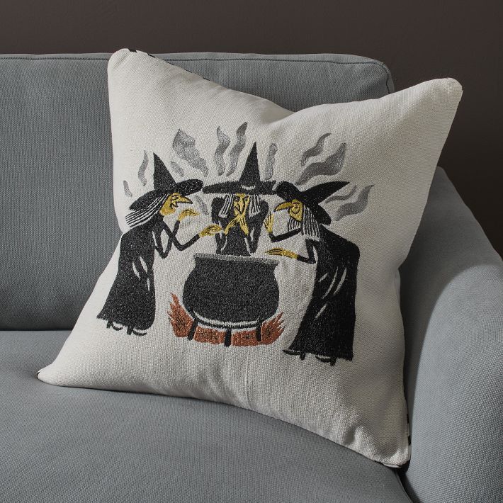 Witches Brewing Pillow Cover | West Elm (US)