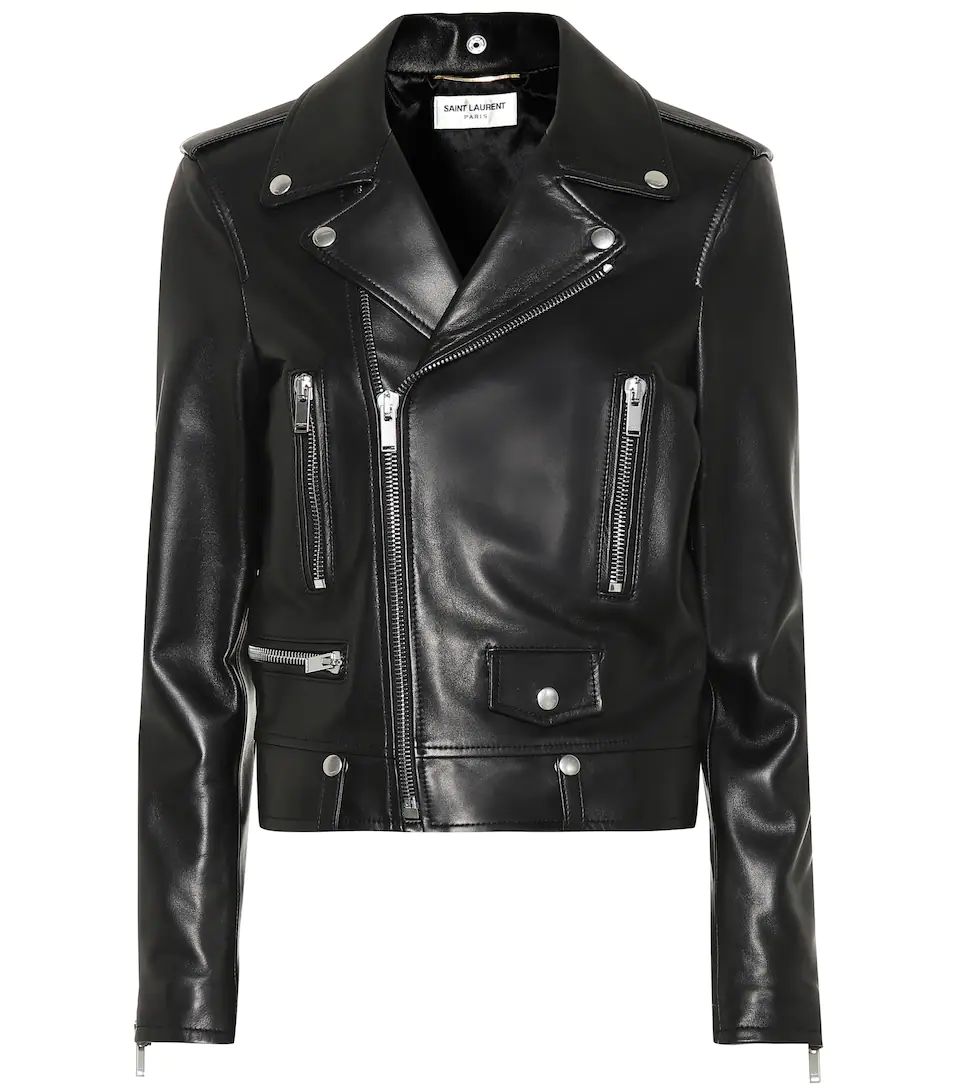 Leather biker jacket | Mytheresa (DACH)