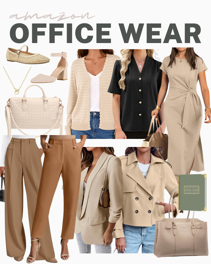 I know you want to add classy outfits to your office wardrobe, so I’m sharing my favorites this week to help you create versatile workday looks.

One standout find is the stylish double-breasted trench coat from Saodimallsu, which pairs well with a simple top and ankle pants. Complete the outfit with pointed-toe low chunky heels and a functional laptop tote bag to keep your essentials organized. 

 #LTKSeasonal #LTKSaleAlert #LTKTravel