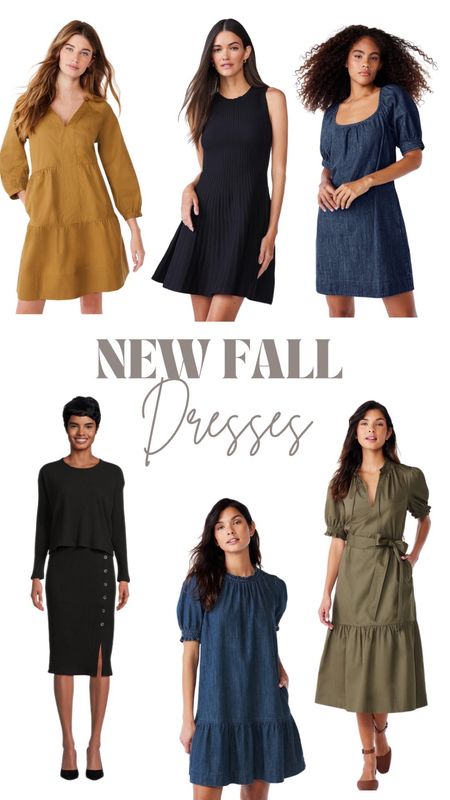 These Walmart new arrival Dresses are SOOOOO good! 

Perfect for fall + family pictures