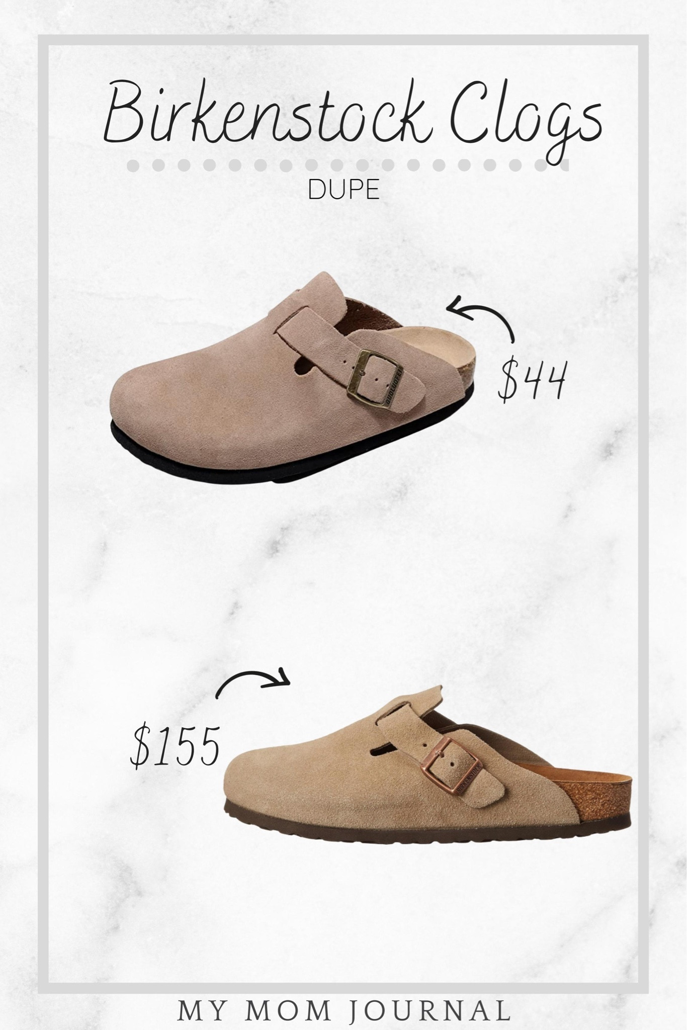 Grab these Birkenstock Boston Clog dupes for a fraction of the cost of the Birkenstocks at Amazon!



#LTKshoecrush #LTKsalealert #LTKunder50