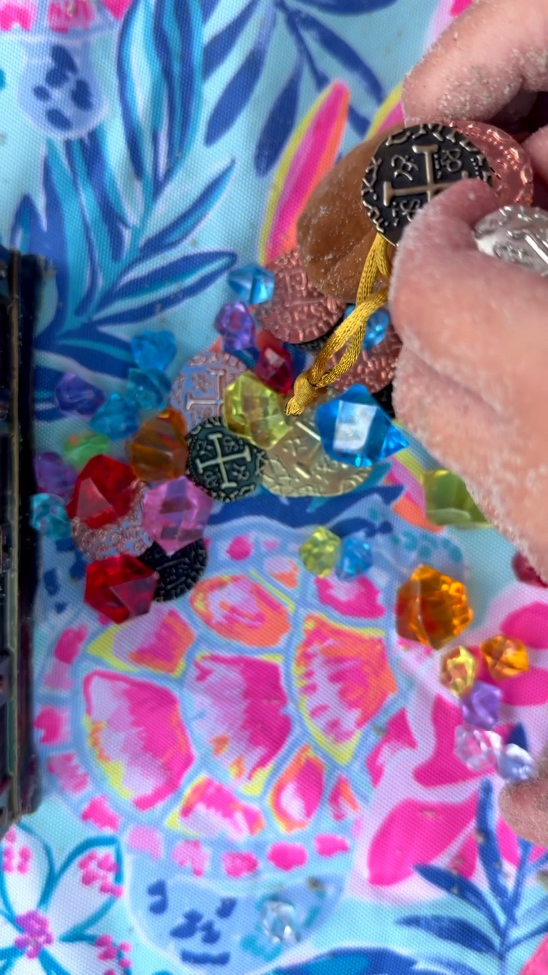 Cutest idea if you have littles is a treasure hunt 🤍
We made a homemade map and did ours at the beach and it was such a hit. My daughter was obsessed with the rose gold pieces and stayed entertained the whole time.

We do this on vacation and it is always their favorite activity. Keeps them busy, gets them moving, and actually holds their attention. Truly the best beach toy we have ever bought.

#ltkfinds #ltkkids #ltkfamily #beachwithkids 

#LTKKids #LTKTravel #LTKmomlife