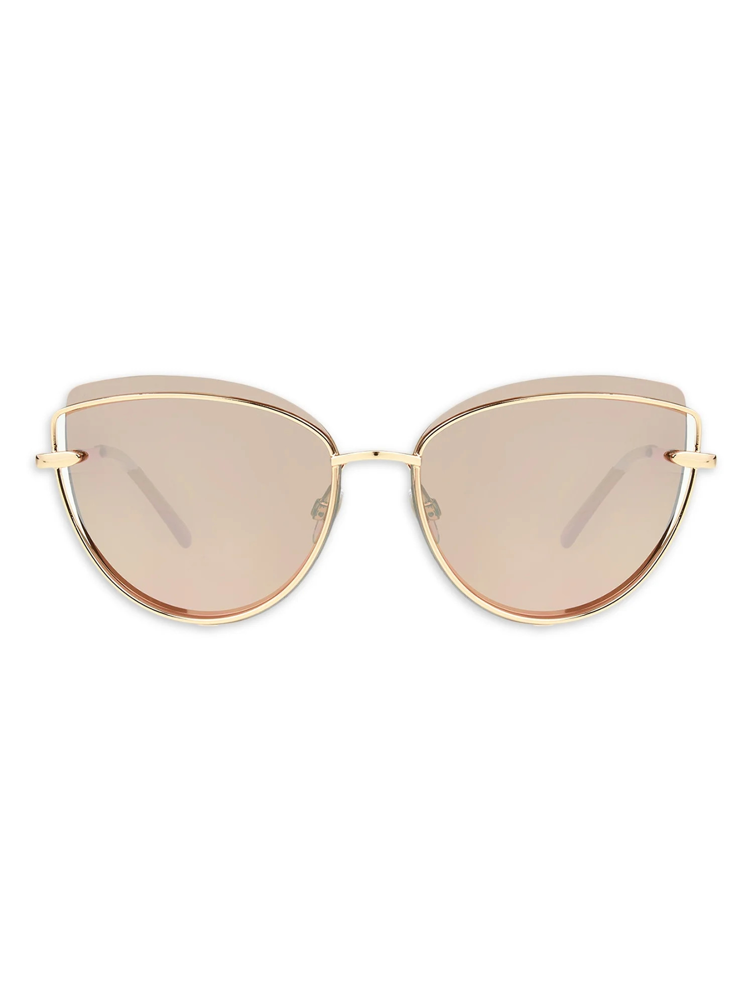 Sofia Vergara Ladies Cateye Rose Gold Sunglass - Walmart.com | Walmart (US)