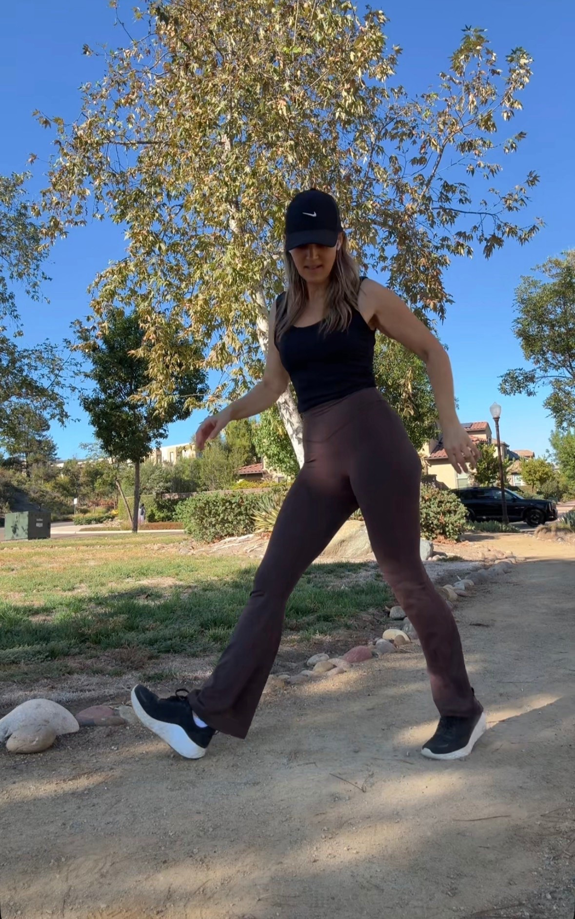 Shuffle Dance Workout 💃 | Fun Cardio Fitness Outfit for Women Over 40

Who says working out has to be boring? 💕 Shuffle dancing is my favorite way to get moving, burn calories, improve coordination, and have fun while staying active! Loving this comfortable fitness outfit featuring flared workout leggings, a fitted athletic tank, and Nike sneakers. Perfect for dance workouts, walking, casual athleisure looks, and everyday movement. Fitness over 40 is all about finding movement you love! ✨

#ShuffleDance #DanceWorkout #FitnessOver40 #WomenOver40 #WorkoutOutfit #FitnessFashion #Athleisure #FlaredLeggings #DanceFitness #CardioWorkout #Activewear #WorkoutMotivation #FitOver40 #DanceCardio #FitnessStyle #HealthyLifestyle #NikeStyle #FunWorkout #ShuffleDancing #MovementIsMedicine #affiliate
