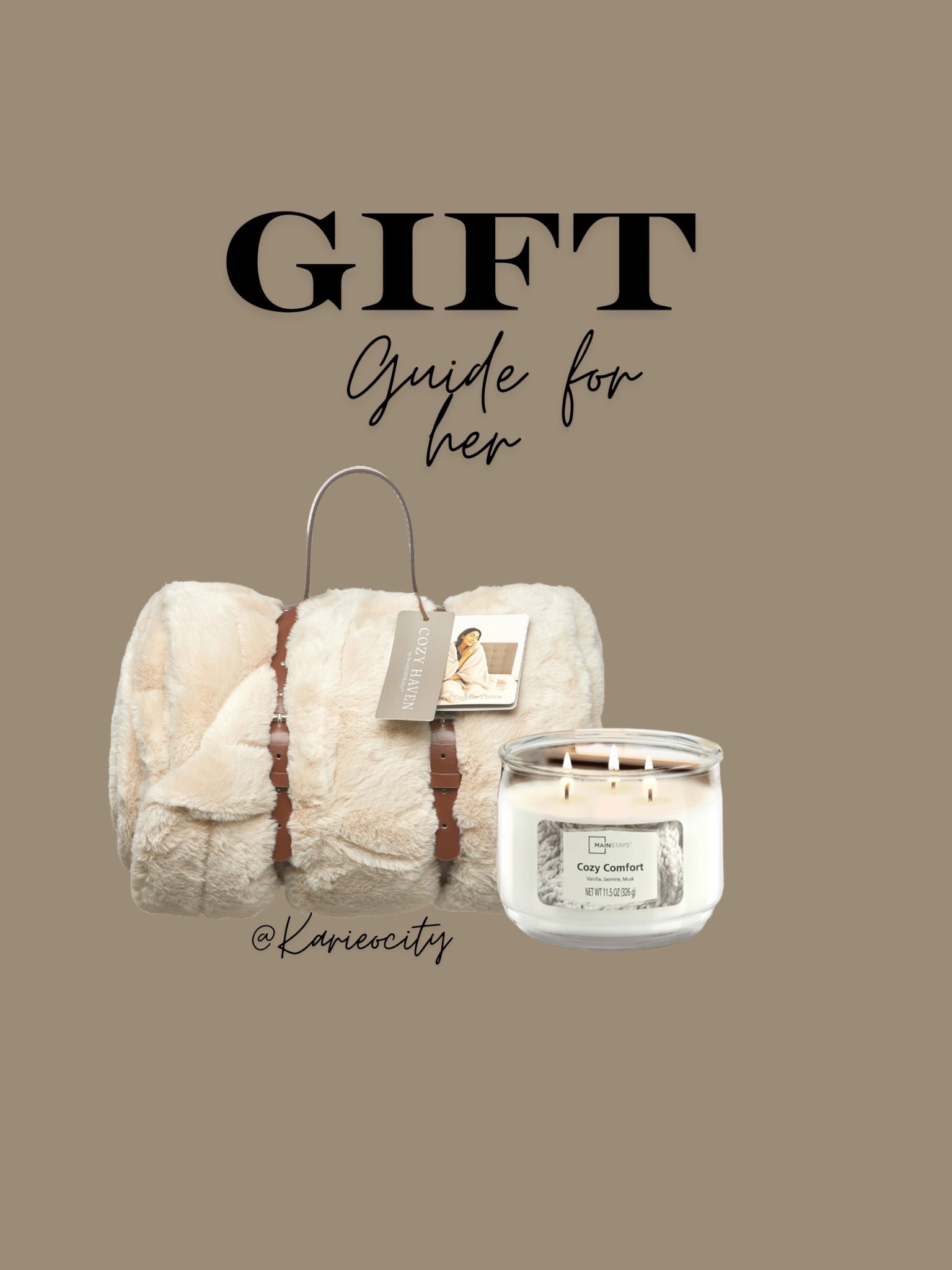 Gift Guide for her 🤍

Just bought this for 2 people in my family 🤍✔️

Gift guide for her// Gift for her// Blankets// Candles// Wal-Mart // Gifts 

#LTKHoliday #LTKGiftGuide #LTKFindsUnder50