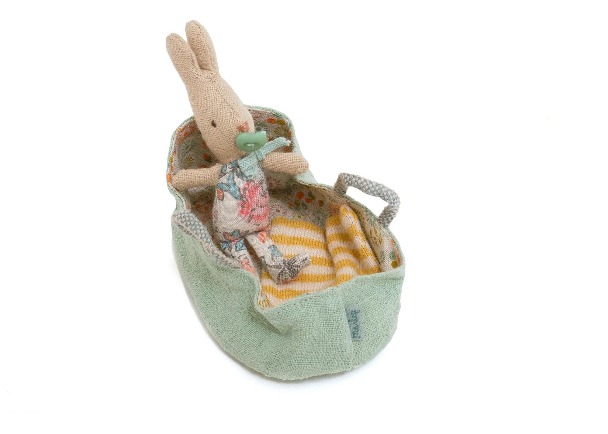 Baby Bunny in Carrycot | Rose & Rex 