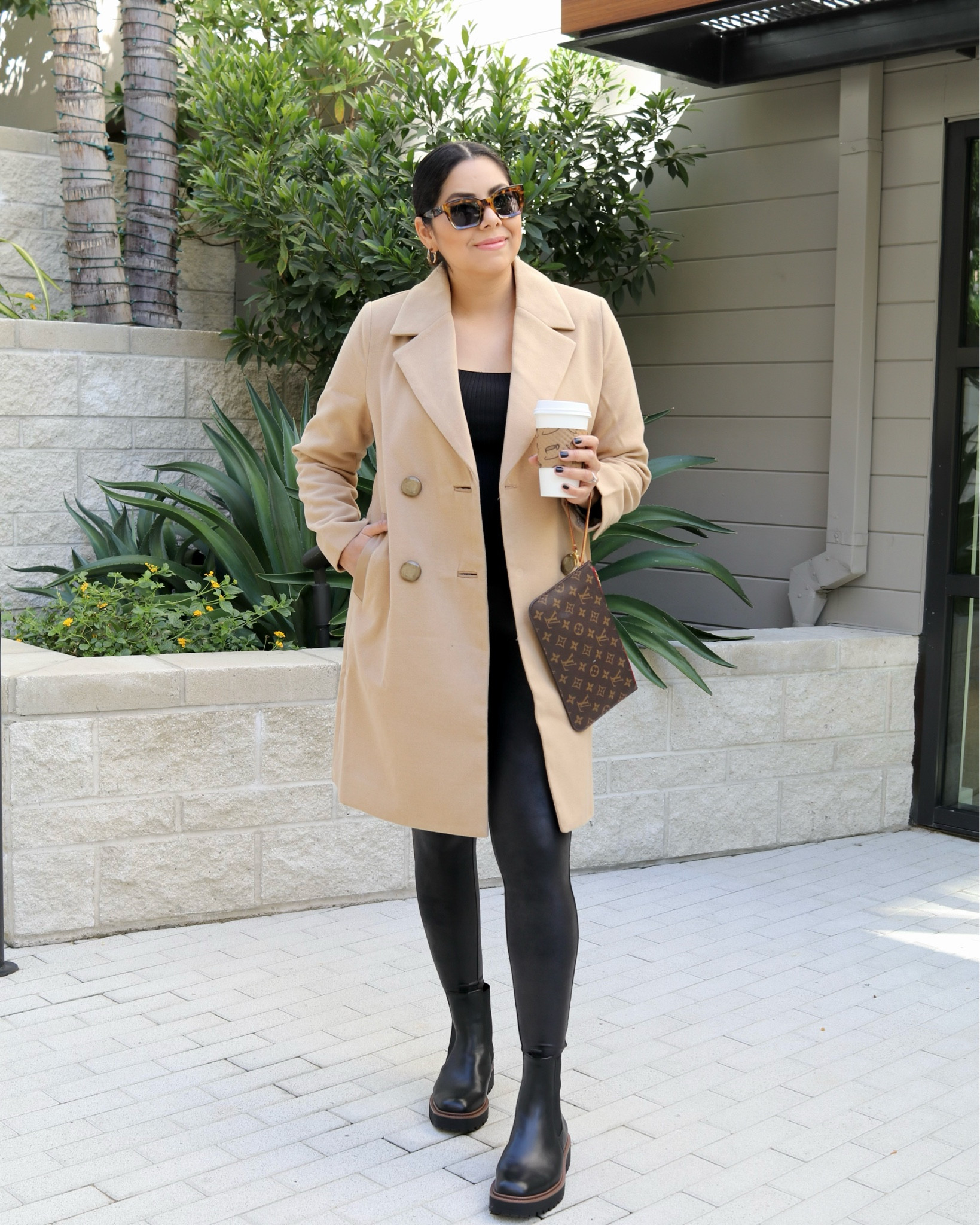 fall look, spanx faux leather leggings, black booties, fall booties

#LTKshoecrush #LTKstyletip #LTKSeasonal