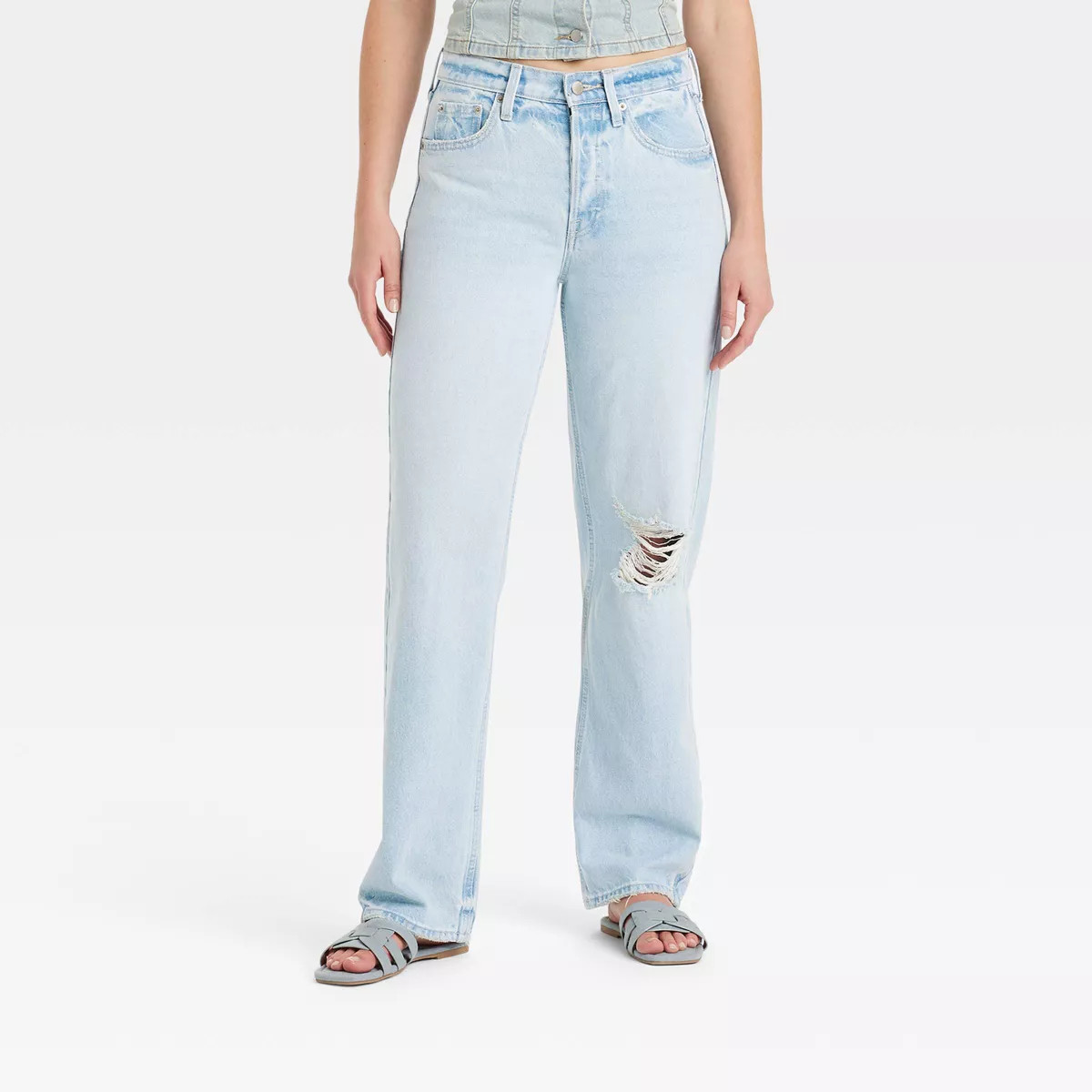 Women's Mid-Rise 90's Baggy Jeans - Universal Thread™ | Target