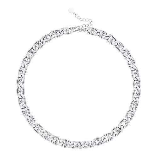 Mazin Jewels Chain Link Necklace in Silver at Nordstrom | Nordstrom