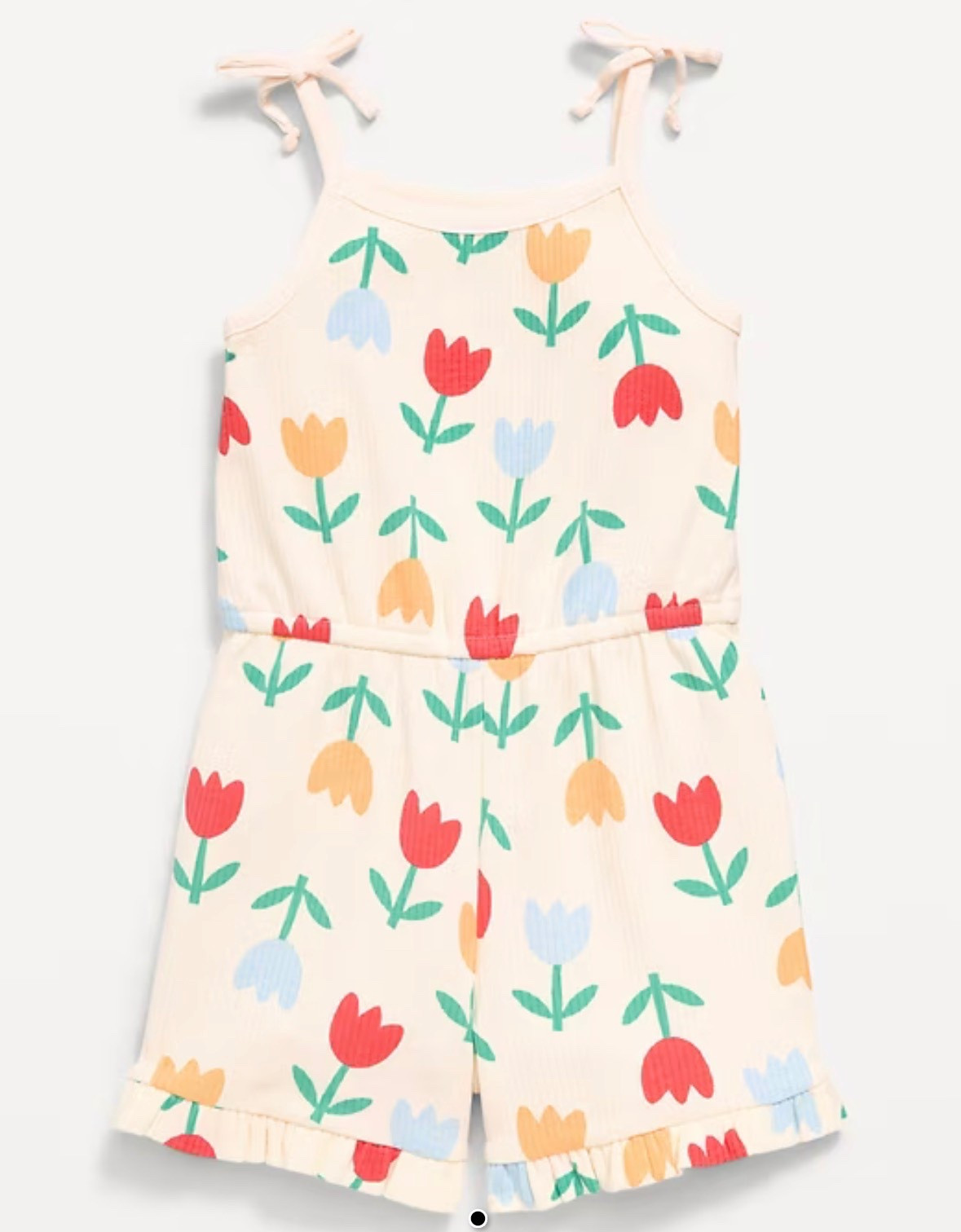 Toddler girl ribbed romper. Perfect to throw on for the spring and summer days 💕

#LTKootd #LTKBaby #LTKKids