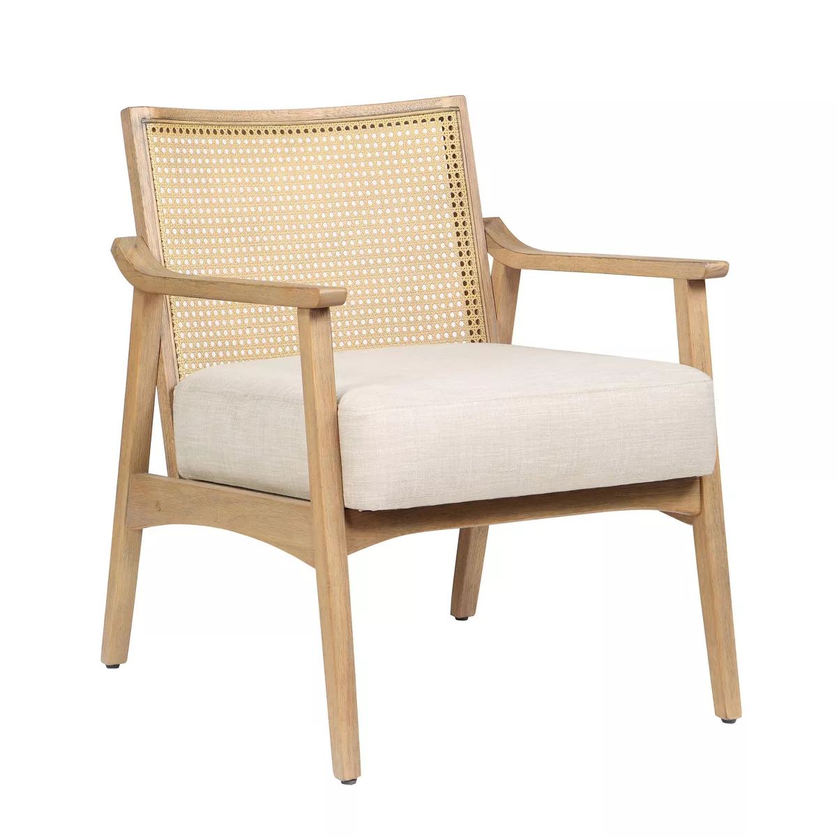 24/7 Shop At Home Aurelia Cane Back Accent Chair | Target