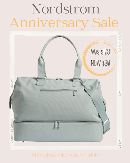 Beis overnight bag on the Nordstrom Anniversary Sale



#LTKxNSale #LTKitbag #LTKtravel