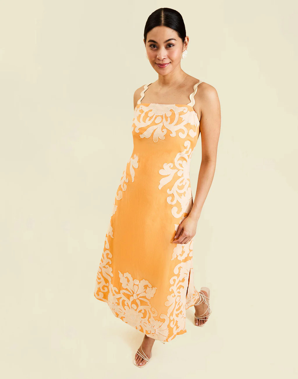 Pre-Order - Sammy Embroidered Midi Dress | Mestiza New York