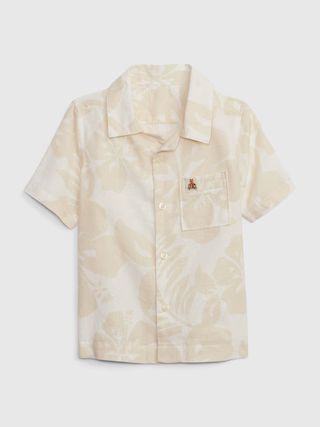 Toddler Linen-Cotton Shirt | Gap (US)