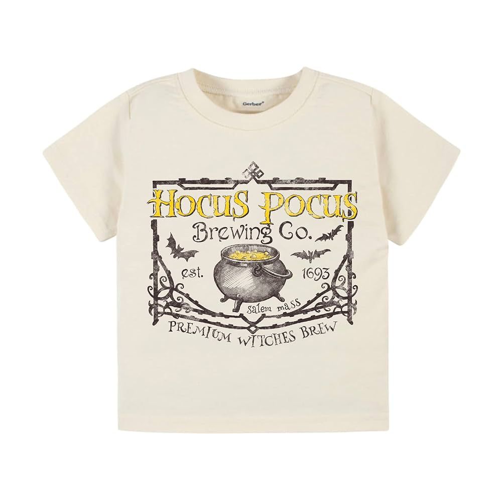 Hocus Pocus Brewing co. shirt halloween toddler shirt spooky cute girl boy shirt Halloween costum... | Amazon (US)