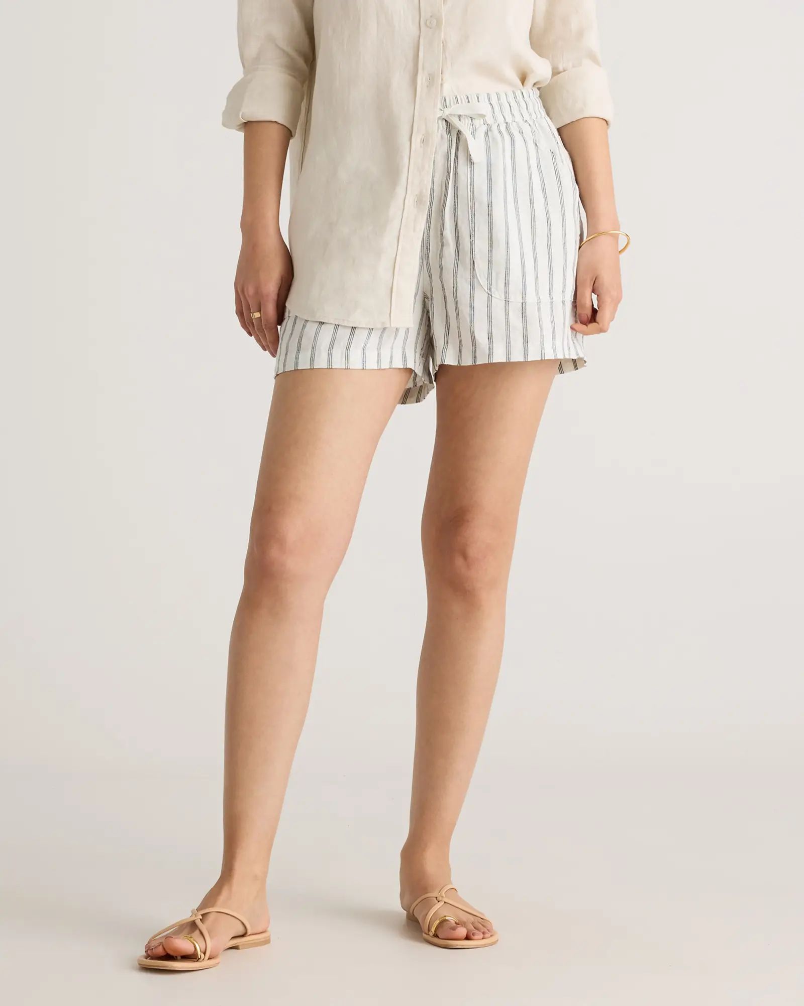 100% European Linen Shorts | Quince
