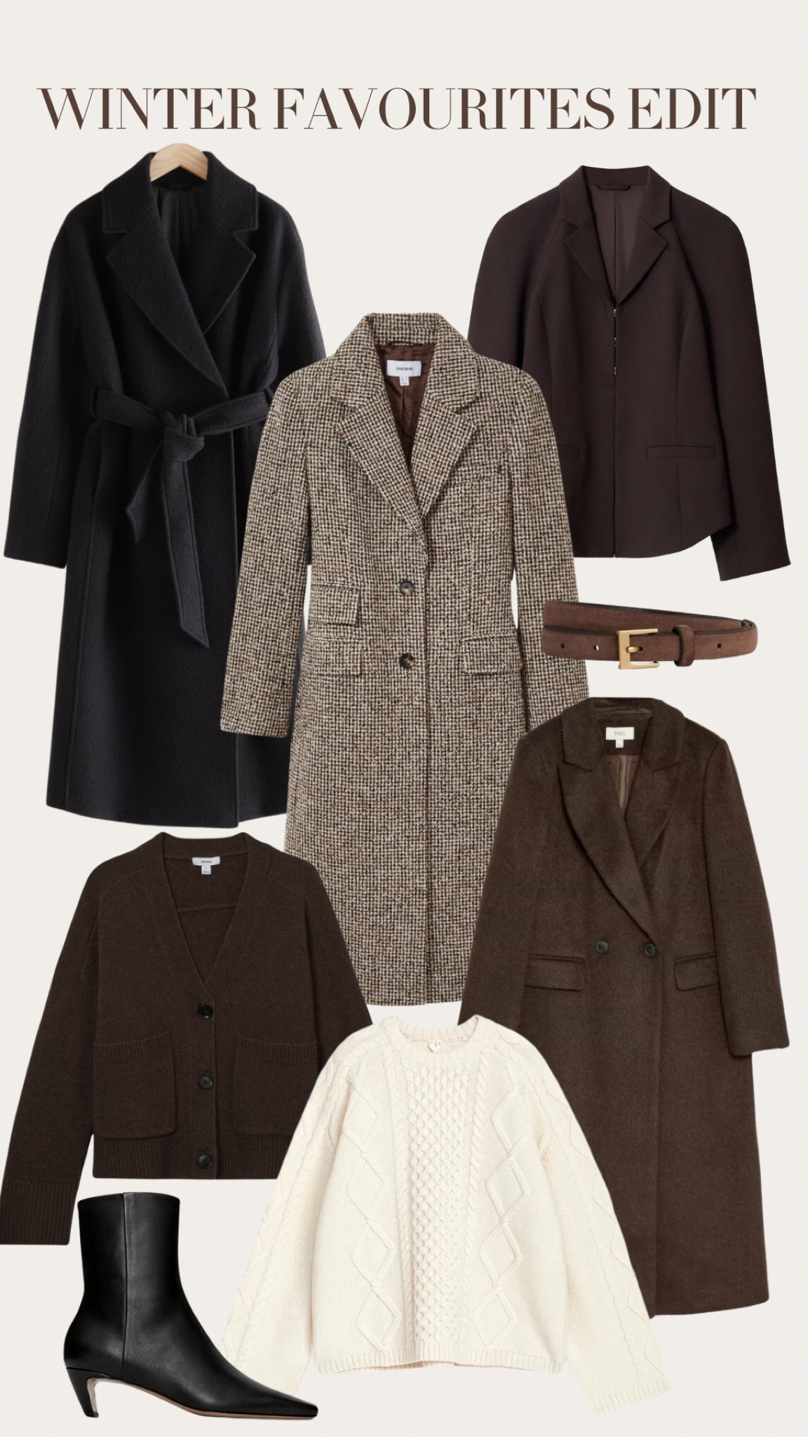 Winter favourites edit 🤎

#LTKwinter #LTKworkwear #LTKWinterSale