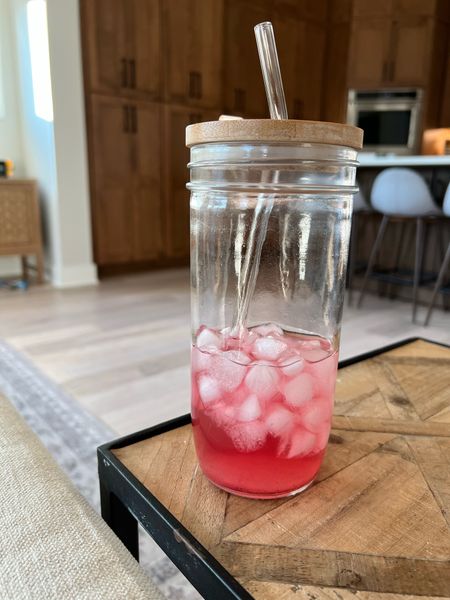Set of glass cups with wooden lid and glass straws from Amazon! I use these daily!!

#LTKGiftGuide #LTKunder50 #LTKhome
