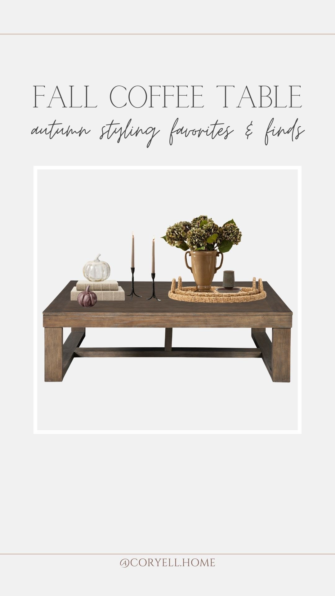 Coffee table styling inspiration! For me, it’s all about layering! Use a mix of material from wicker to glass, ceramic and iron, to curate a visually interesting balance and overall cozy look. 

#LTKStyleTip #LTKHome