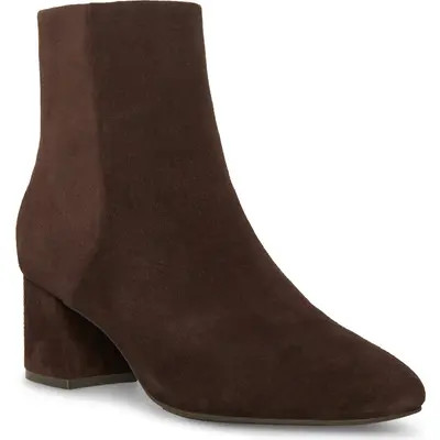 Blondo Alida Waterproof Bootie in Fallen Rock Suede at Nordstrom, Size 5.5 | Nordstrom