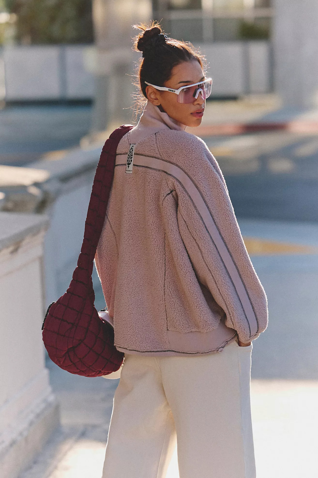 Ready Set Rib Fleece Pullover | Free People (Global - UK&FR Excluded)