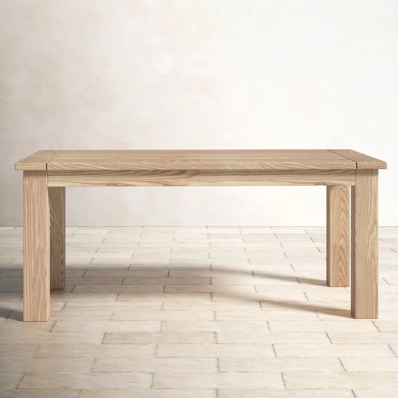 Etheridge Teak Solid Wood 6 - Person Dining Table | Wayfair North America